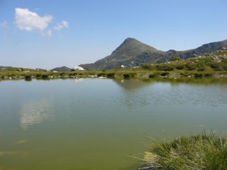 Pizzo d'Ormea dal Laghetto sopra il bivacco