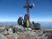 Dalla vetta panorama spaziale.....