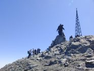 Arrivo in vetta