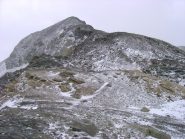 Il tratto terminale prima della vetta