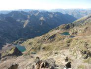 Laghi Malinvern e Laghi della Paur visti dalla cima