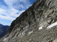 La cengia, seguire quella superiore