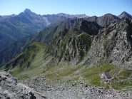 Colle e bivacco salendo in cima