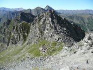 Colle e bivacco salendo in cima