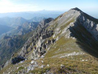 Bussai visto dalla Rocca d'Orel