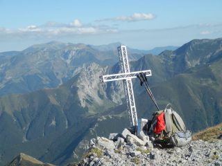 Bussaia, croce della vetta