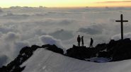 aspettando l'alba sul Vioz