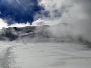 La discesa dal Cevedale