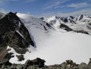 Sulla sx i pendii di P. Taviela