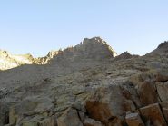 a destra la cresta sud-est