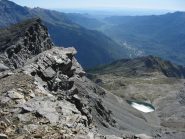 panorama sulla valle,Lago d. Vecchia e Rif. Avanza