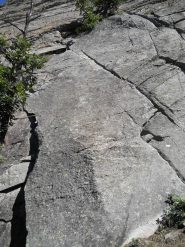 da sx viaggio trasversale(5b), placca (6a) e volo (5a)