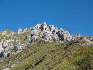 la Grignetta da poco sopra il rifugio 