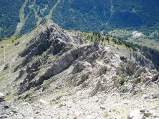 Il sentiero di cresta