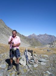 arrivo al colle del Traio...