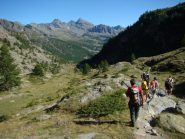 percorrendo il vallone di Tsére