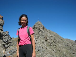 a metà del sentiero attrezzato