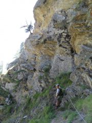 in prossimità del punto panoramico