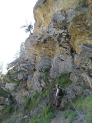 in prossimità del punto panoramico