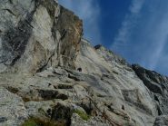 tiro di V verso il diedro