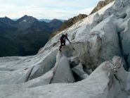 ghiacciaio tormentato
