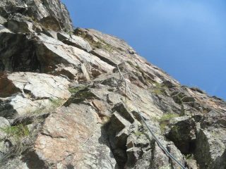 andrea sul bellissimo muro di L2