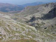 in discesa verso le Balze di Cesare