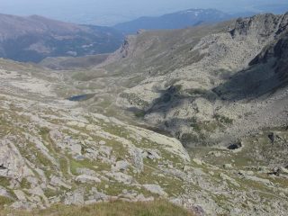 in discesa verso le Balze di Cesare