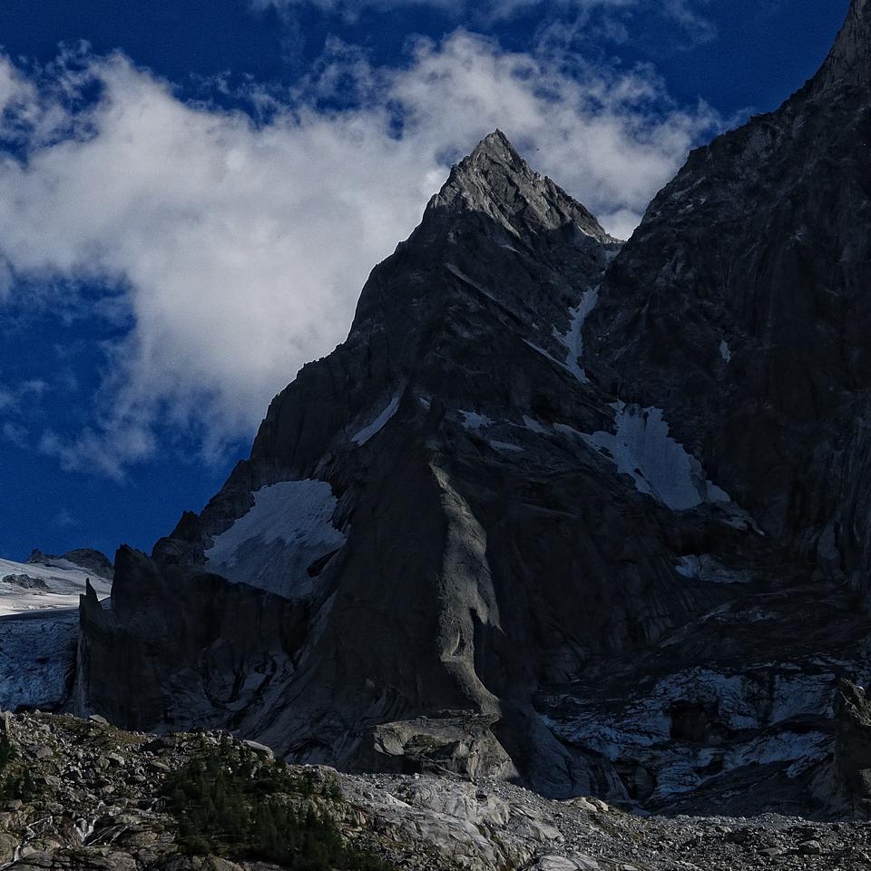 il pizzo Gemelli dal sentiero per il rifigio