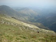 rimontando il ripido finale al Gran Mount
