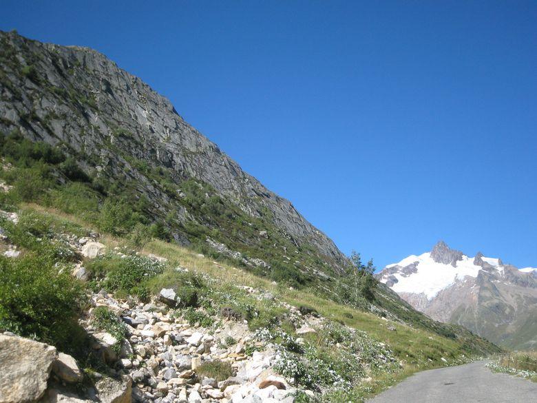 Grand faleise de Seloge e Aiguille des Glaciers