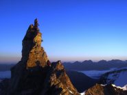 Primo tratto di cresta rocciosa