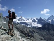 Salendo alla Capanna di Tracuit