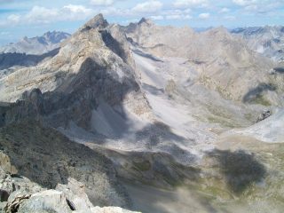 panorama sul Brec e sull'Aiguilles