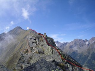 l'anticima a quota 2700...