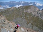 Salendo, sotto la vetta