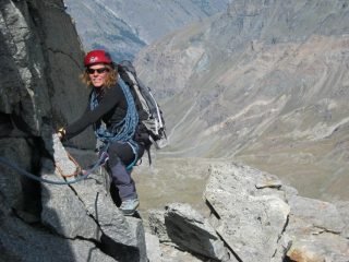 traverso sotto la vetta