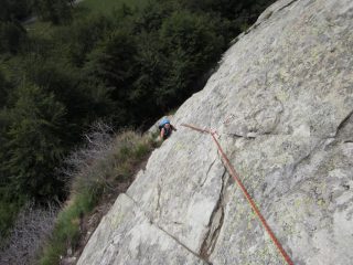 in uscita dal secondo tiro