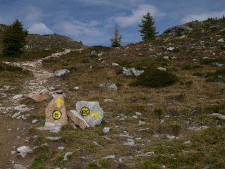 Bivio per il Col de La Croix