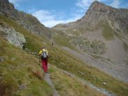 il traverso verso il collle Dobbilola
