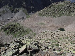 Salita vista dall'alto