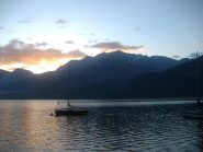 Magica Engadina. Sullo sfondo il Piz Corvatch