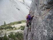 Giek fa il dolomitico sul penultimo tiro