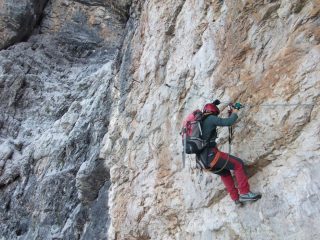 Ilda alle prese con un delicato traverso