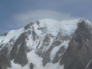 Dalla vetta, zoom su Monte Bianco