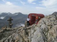 Il coscritto Rinaldo e Gilberto al Bivacco Rainetto