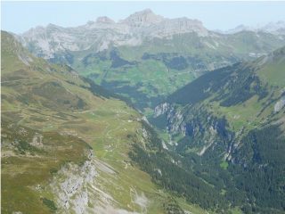 panorama sulla Brunnital e lo Schaechentaler Windgallen