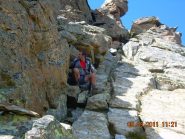 Cristiano impegnato in un passaggio un po' tecnico!