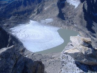 lago dalla vetta