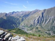La Thuile vista dal Colle...